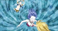 Lucy summons Aquarius using Juvia’s body