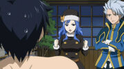 Gray Snatched Away by Lyon and Juvia