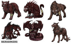 Berserk Creatures by TheSharinganMaster