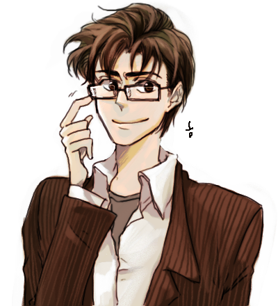 Featured image of post Anime Brown Hair Boy Glasses For example anime character hairstyles inspire the fans