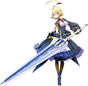 Elraine when her Eyes of Arcus are activated.