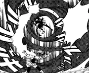 Chelia unleashing Sky God's Dance against .