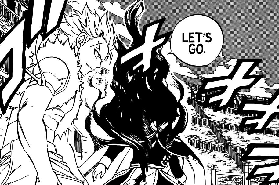 Natsu and Gajeel own Sabertooth! – Dragon Force Activated! – Fairy Tail 294