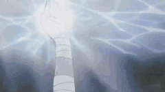 Tetsuya summoning Bararaq, the Divine Dragon of Thunder that reaps absolute havoc on those caught in its wake