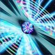 The user harnessing Tachyon Spirit's Tensegrity to protect themselves from two incoming strikes.