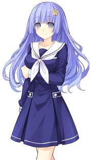 Kaguya's casual appearance.