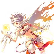 Vivian in the first Vritra Mode.