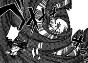 Chelia unleashing Sky God's Boreas against .