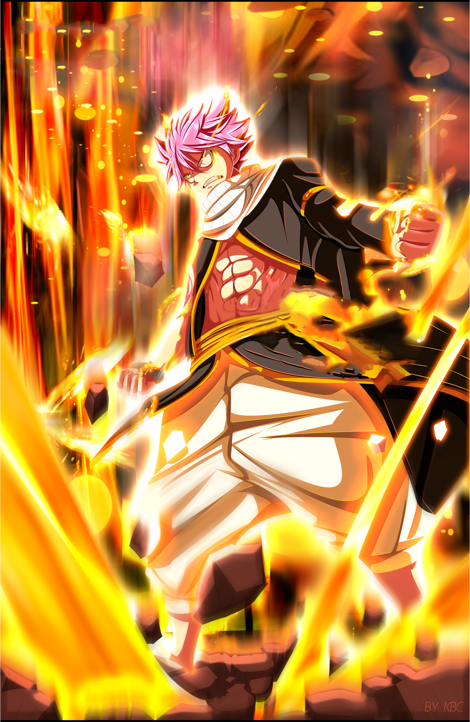 Can Natsu use the Fire Dragon King mode again? - Quora