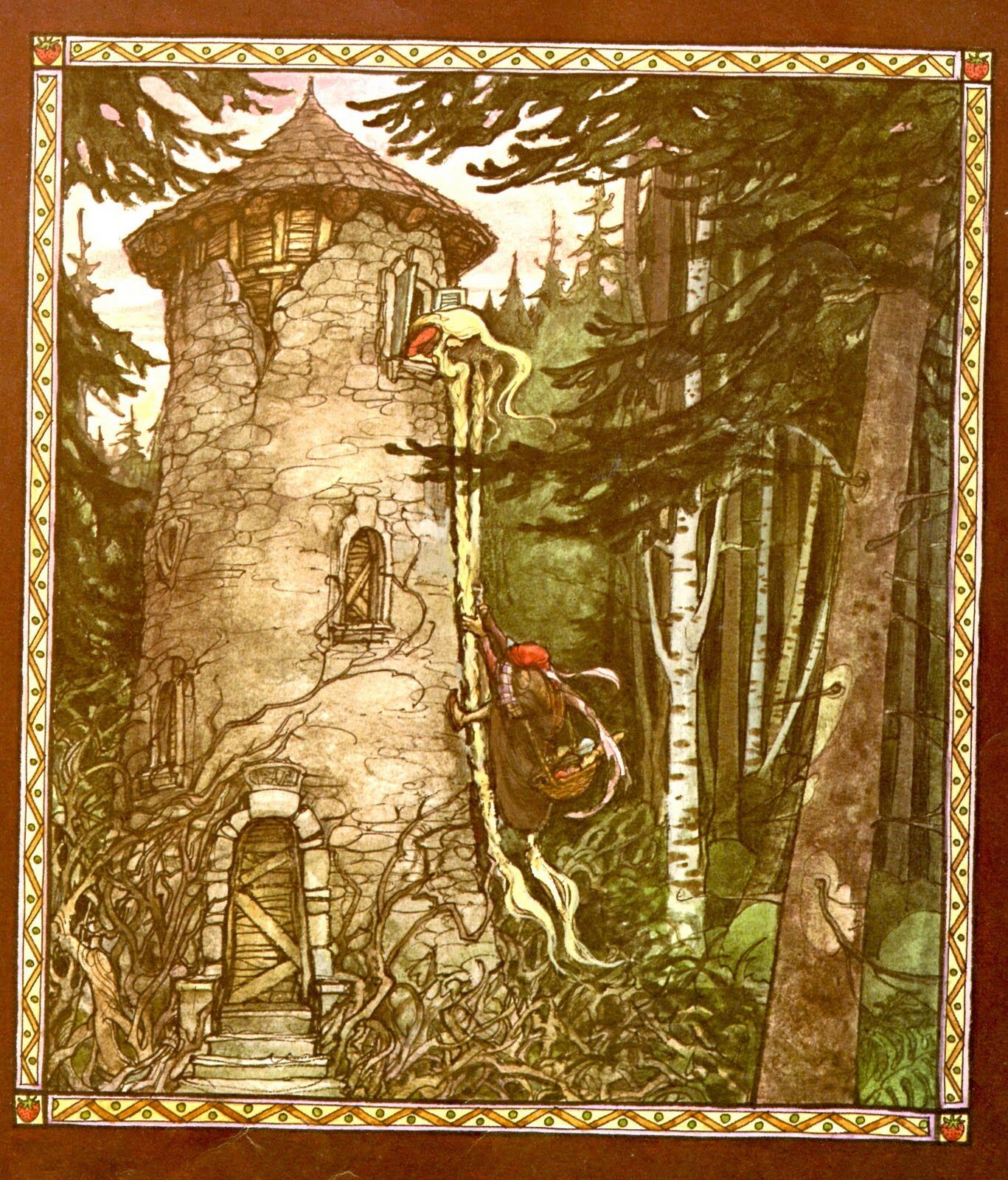 rapunzel grimm brothers fairy tales