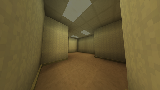 The Backrooms. Minecraft Map