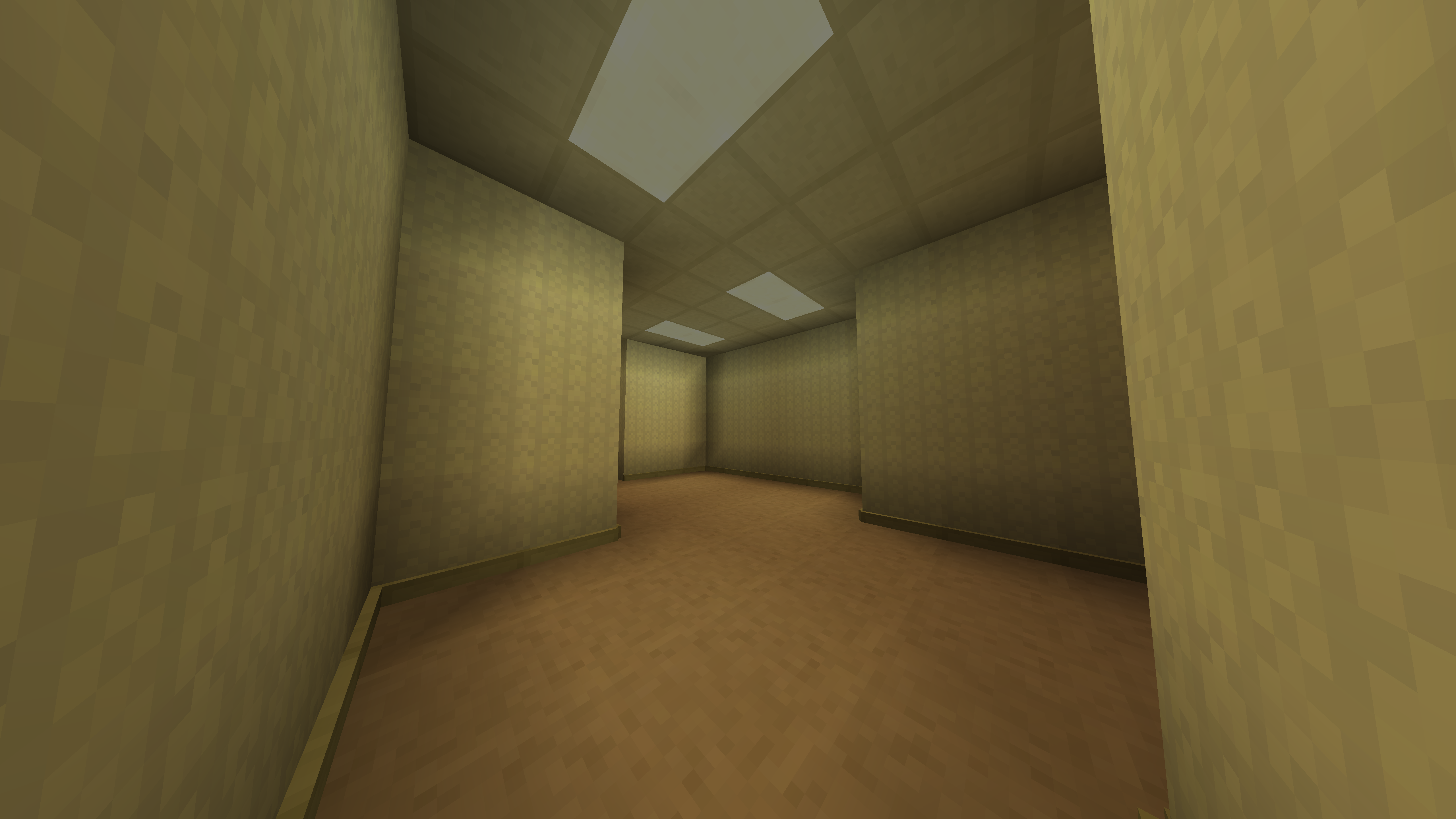 The Backrooms in Minecraft - Level 0 (Found Footage) 