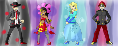 The new hoenn elite four by darkface13-d63m6d1