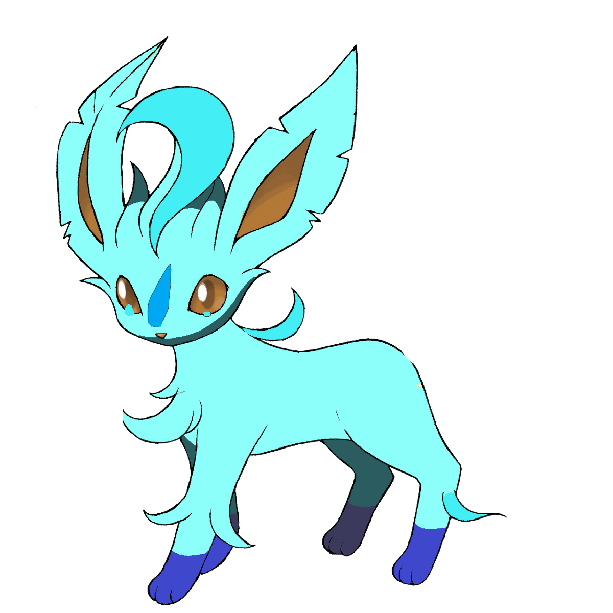 Check out this transparent Pokemon Eevee running PNG image