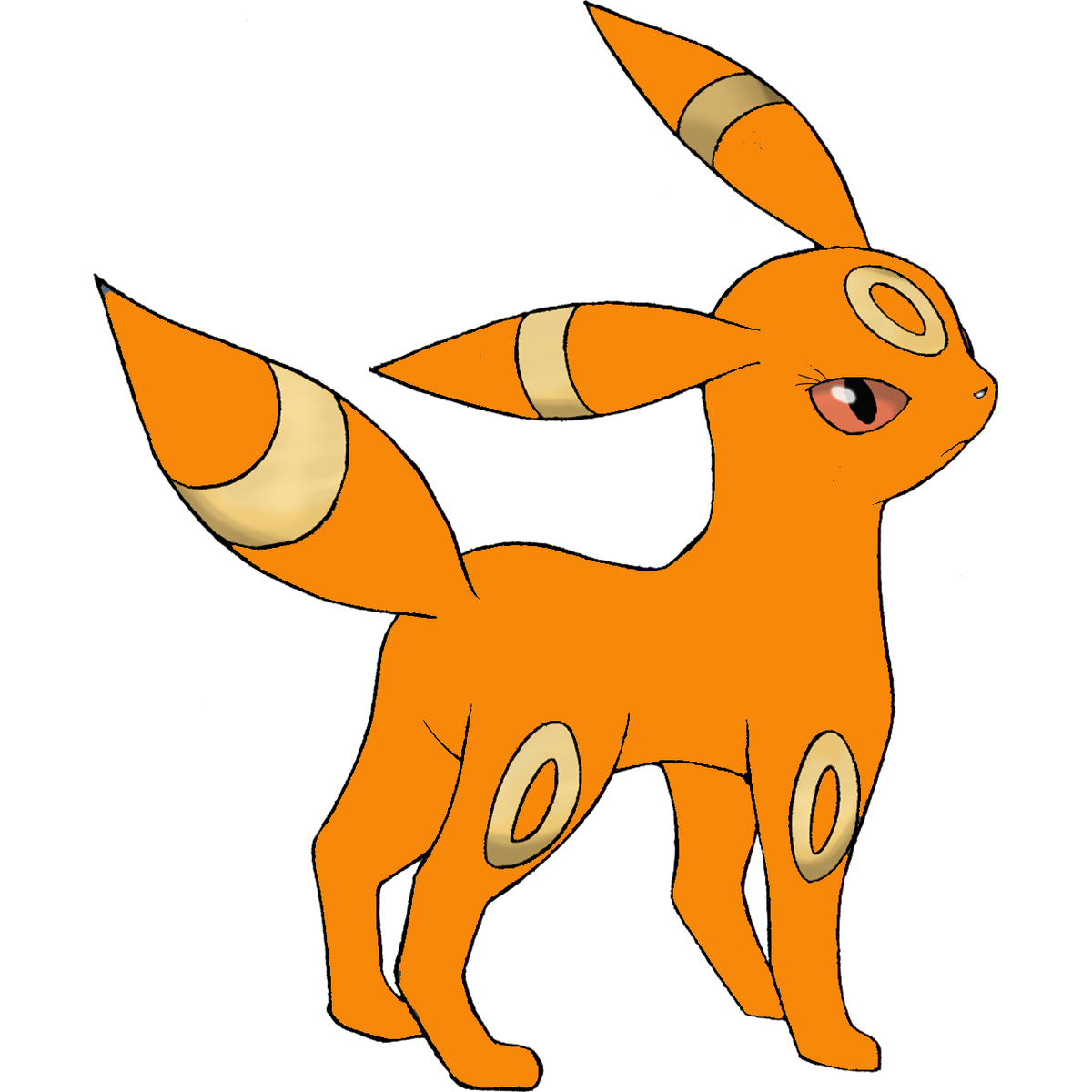 Wali Fakemon - Olá treinadores hoje trago a evolução do Eevee causada pela  MaleficStone pedra evolucionaria encontrada em Espanaria, espero que  gostem. #30- Demoneon pokémon fera, esse pokémon é a evolução do