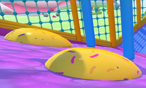 Hit parade padded mound