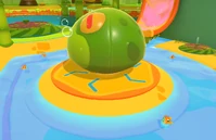 ViewPegwinPoolParty FrogIsland