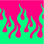 Pattern Hotrod Flames