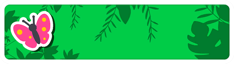 Banner Butterfly