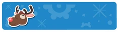 Banner Reindeer