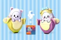 The Bananya Bundle, featuring the Bananya Costume and Droopy-eared Bananya Costume, alongside other cosmetics.