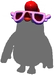 CostumeUpper Hen-some Glasses