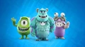 Sulley, Boo, and Mike Wazowski