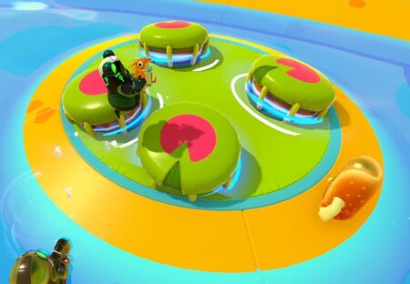 Pegwinpoolpartylilypads