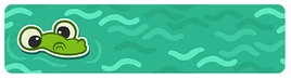 Banner Crocodile