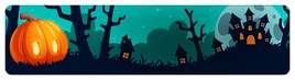 Banner Jack-O-Lantern