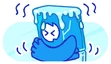 Emoticon Frozen Guy