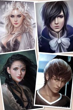 Falling Kingdoms Magnus Damora Cleiona Bellos & Jonas -  Norway