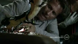 A Harness being taken off of Rick.