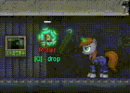 Dealing with a Roller using Telekinesis (a Half-Life reference wouldn't be complete without the Crowbar)