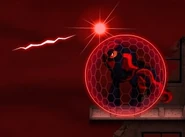 Blood Moon shooting a lightning bolt