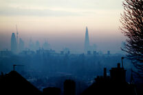 London Foggy Skyline