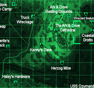 Fallout 3, Point Lookout interactive map
