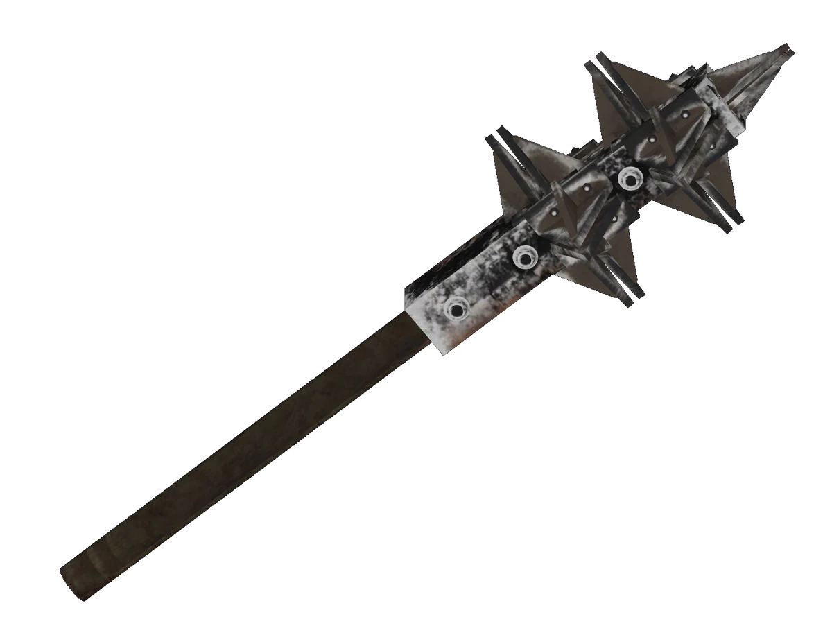 Spiked mace Fallout The Frontier Wiki Fandom