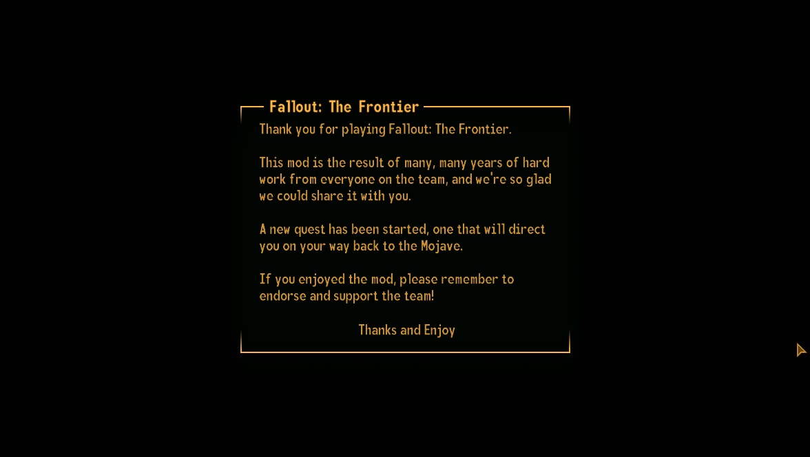 Fallout: New Vegas mod The Frontier is out after seven years of