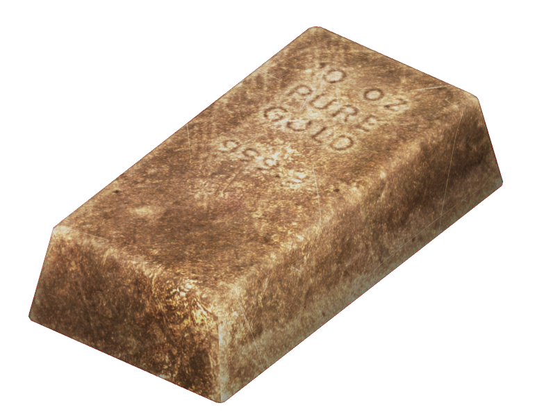 Ancient gold bar Fallout The Frontier Wiki Fandom