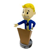 Collectable Speech bobblehead available from the Bethesda store