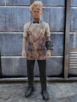 FO76 bloody chef outfit