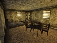 Interior de la casa al este del almacén general