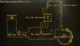 Tops restaurant loc map