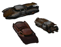 OriginalCorvega.png (17 KB) Three sprites from Fallout and Fallout 2, showing wrecked Corvegas