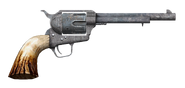 .357 Magnum revolver with the long barrel modification