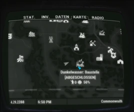 Lagedunkelwasserbaustelle