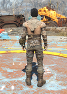 Raider Leathers, Back View (Male)