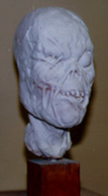 Clay head of the Set