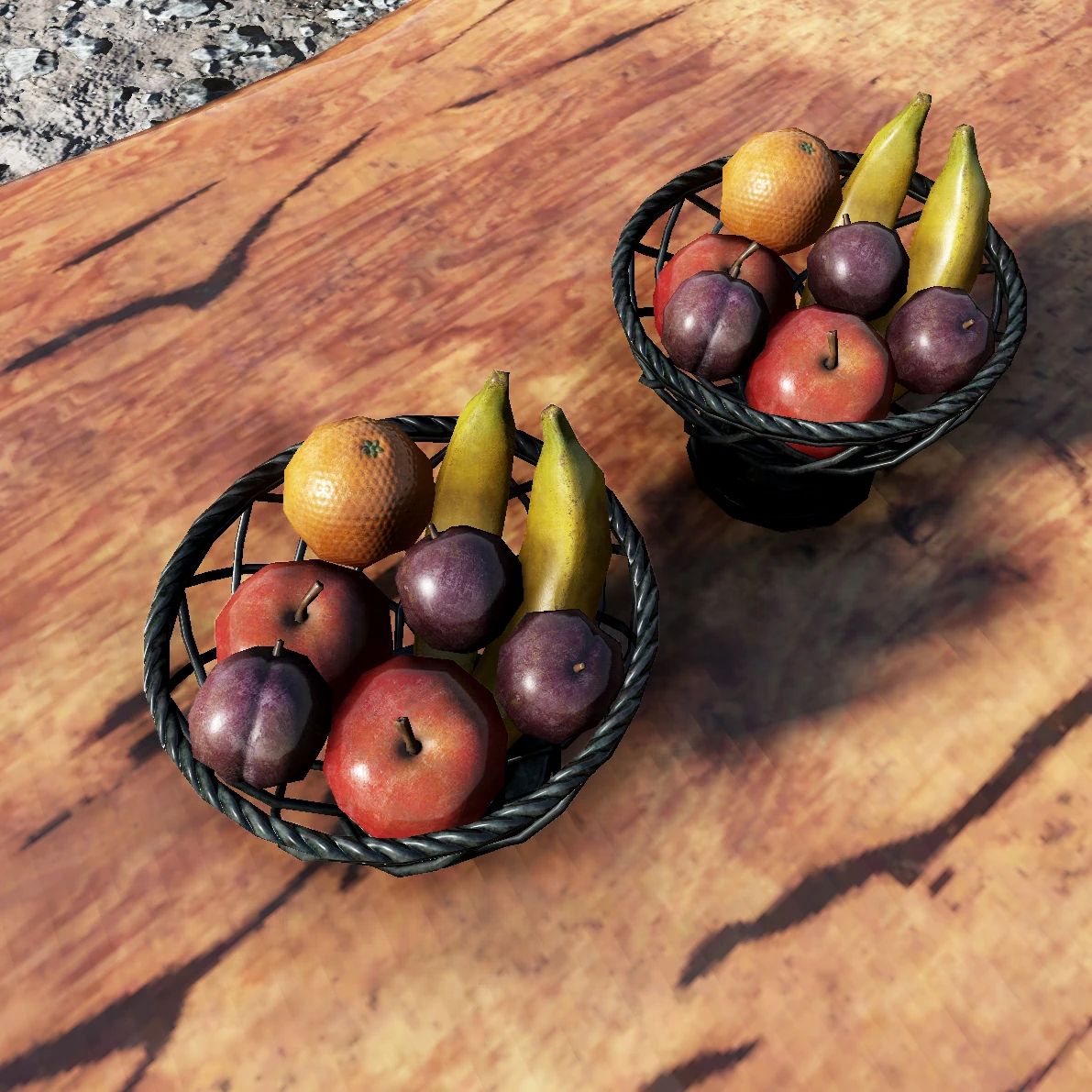 Схема миска с пластиковыми фруктами Убежище Fandom